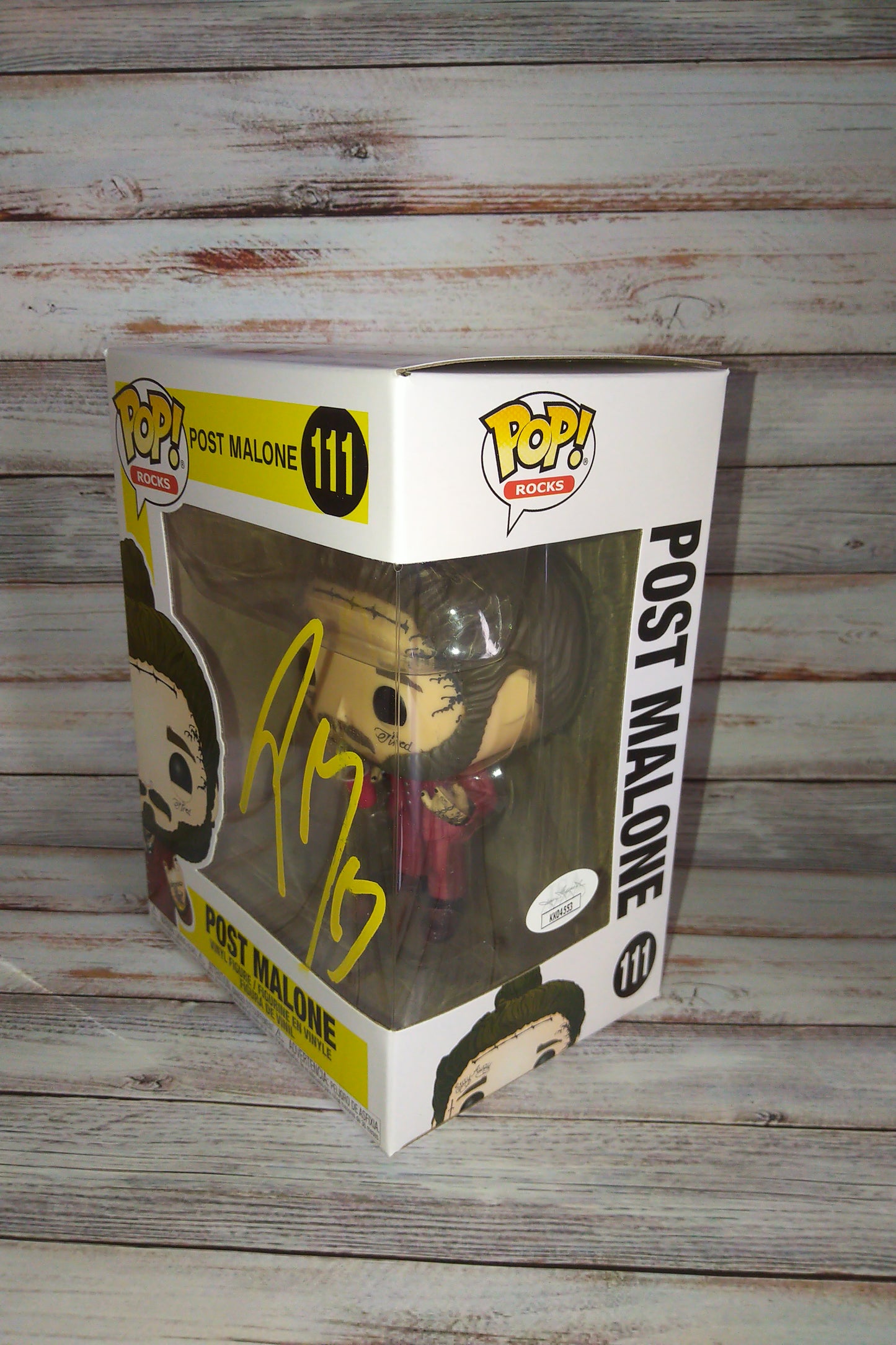 Post Malone Hand Signed Autograph Funko Pop