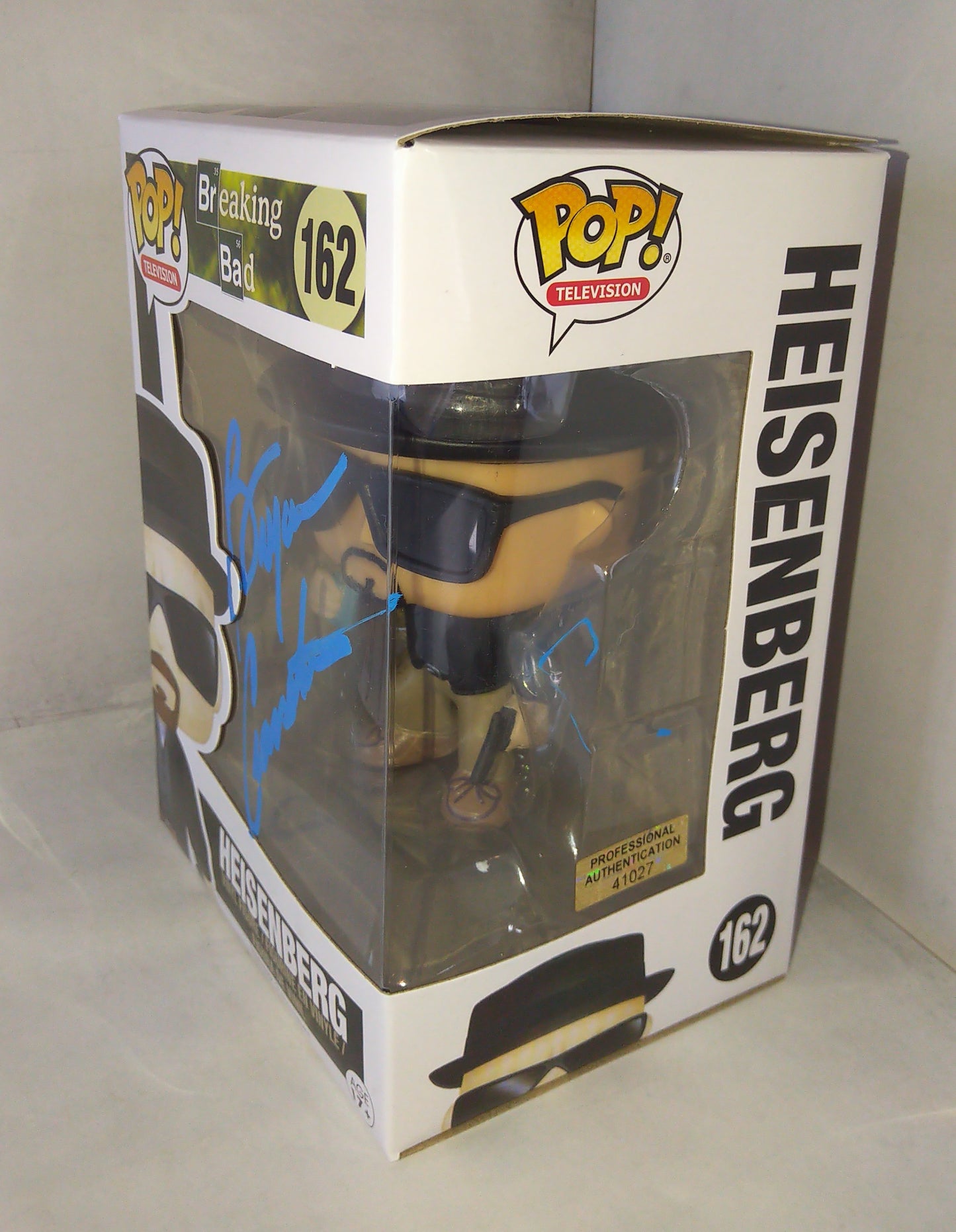 Bryan Cranston Autograph Breaking Bad Funko Pop COA