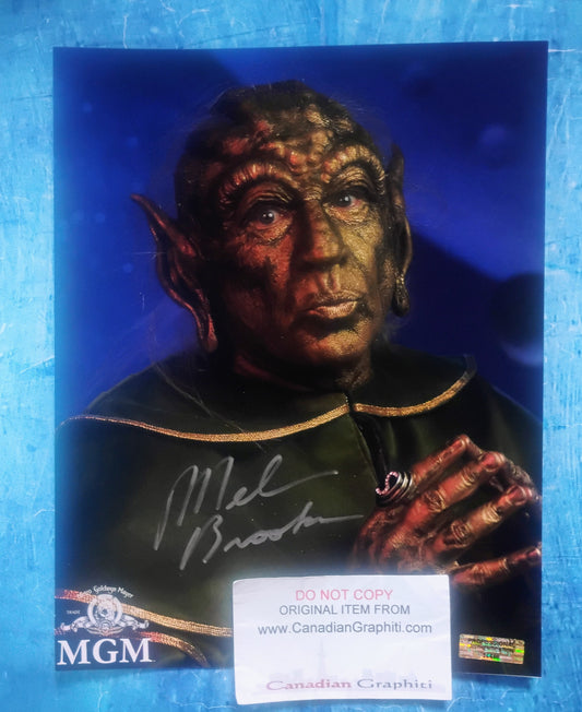 Mel Brooks Hand Signed Autograph 8x10 Photo COA Spaceballs
