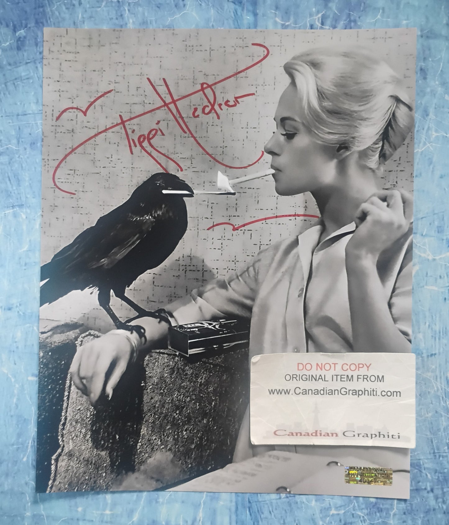 Tippi Hedren Hand Signed Autograph 8x10 Photo COA The Birds
