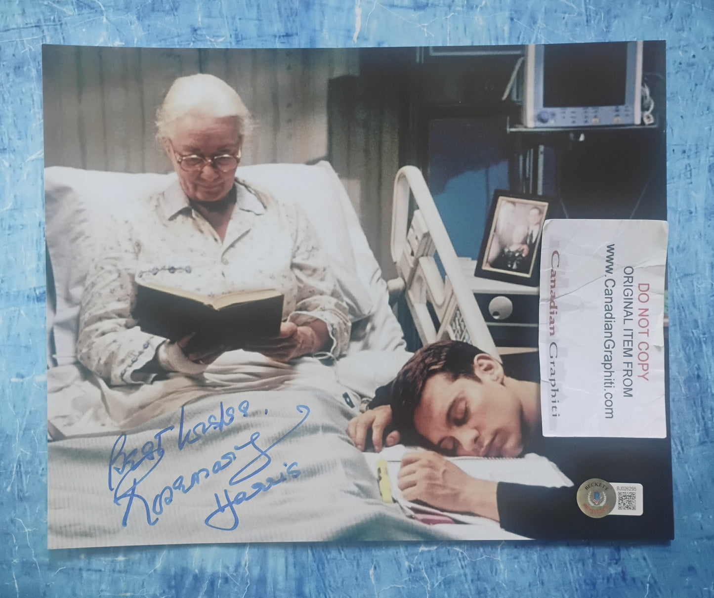 Rosemary Harris Hand Signed Autograph 8x10 Photo BAS COA Spider-man