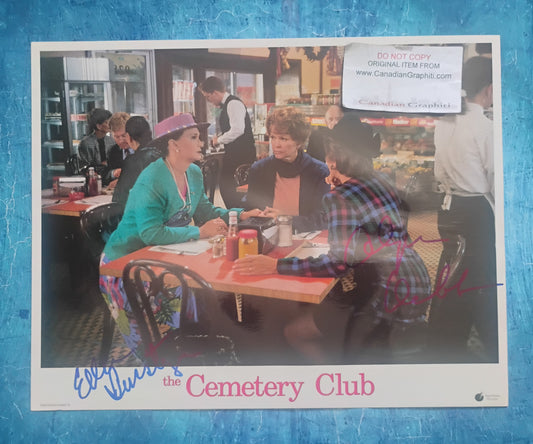 Ellen Burstyn & Olympia Dukakis Hand Signed Autograph 11x14 Photo JSA COA The Cemetery Club