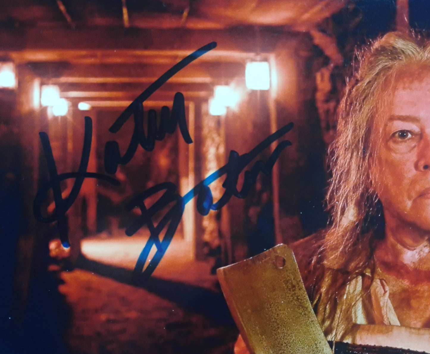Kathy Bates Hand Signed Autograph 8x10 Photo COA American Horror Story