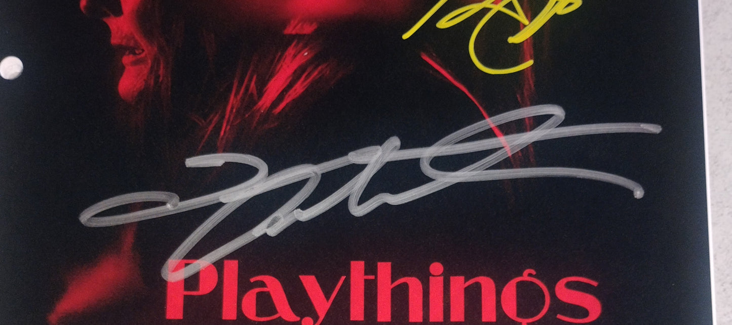 Jared Padalecki & Jensen Ackles Hand Signed Autograph Supernatural Script COA