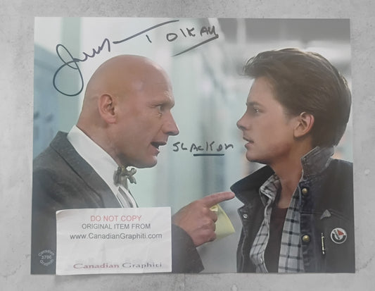 James Tolkan Hand Signed Autograph 8x10 Photo OPix COA Back To The Future