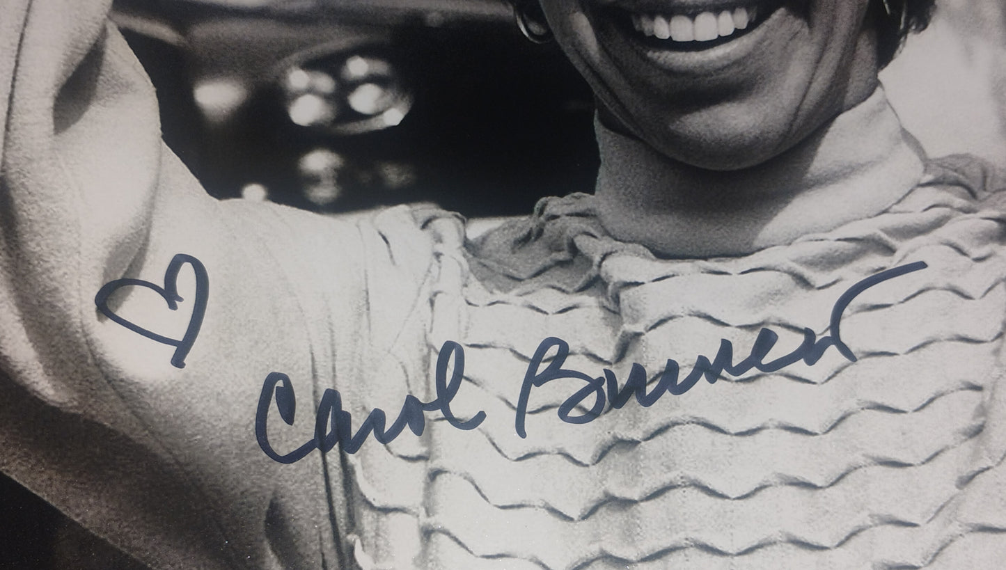 Carol Burnett Hand Signed Autograph 8x10 Photo BAS COA