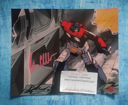 Peter Cullen Hand Signed Autograph 8x10 Photo COA Optimus Prime