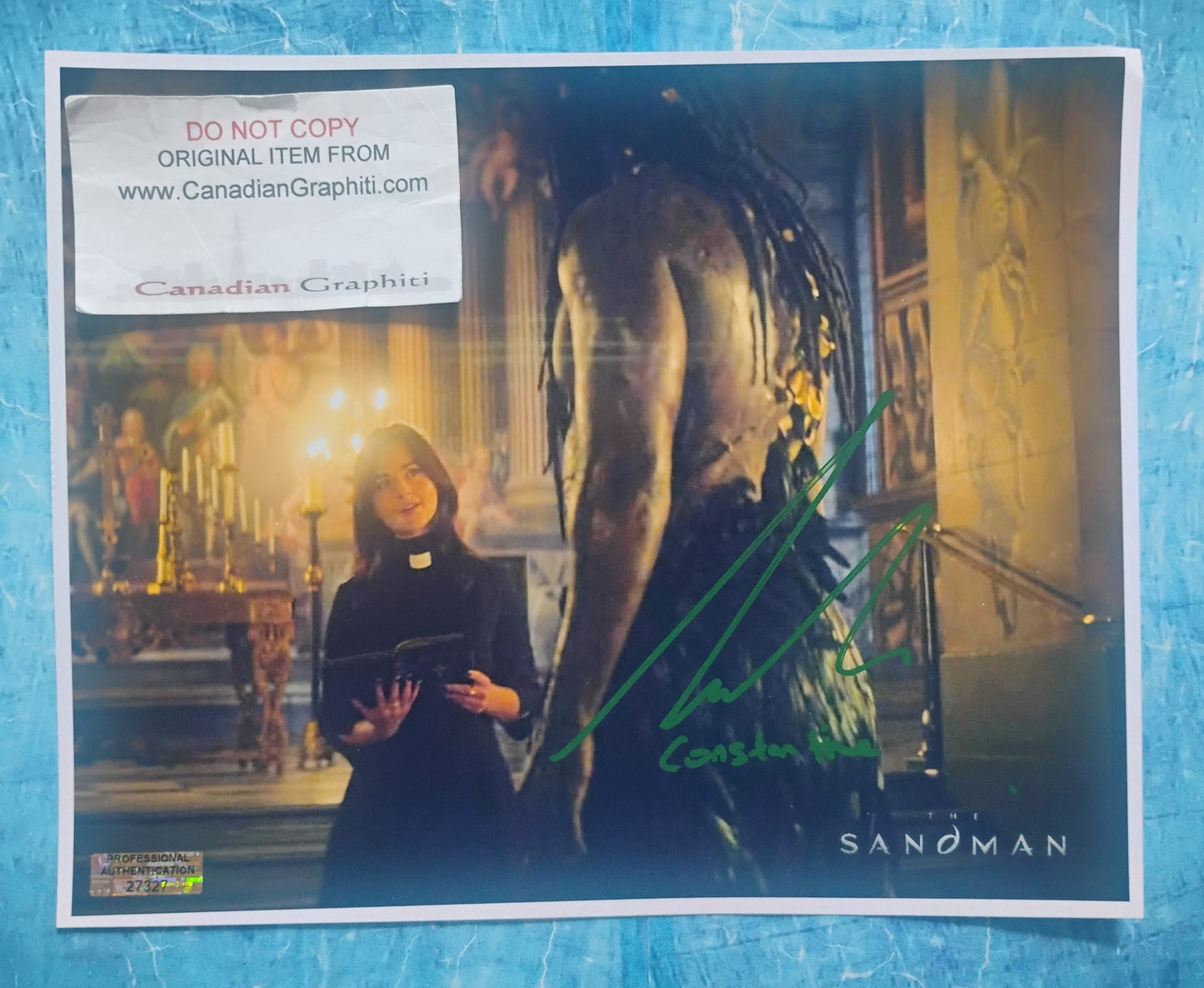 Jenna Coleman Hand Signed Autograph 8x10 Photo COA The Sandman