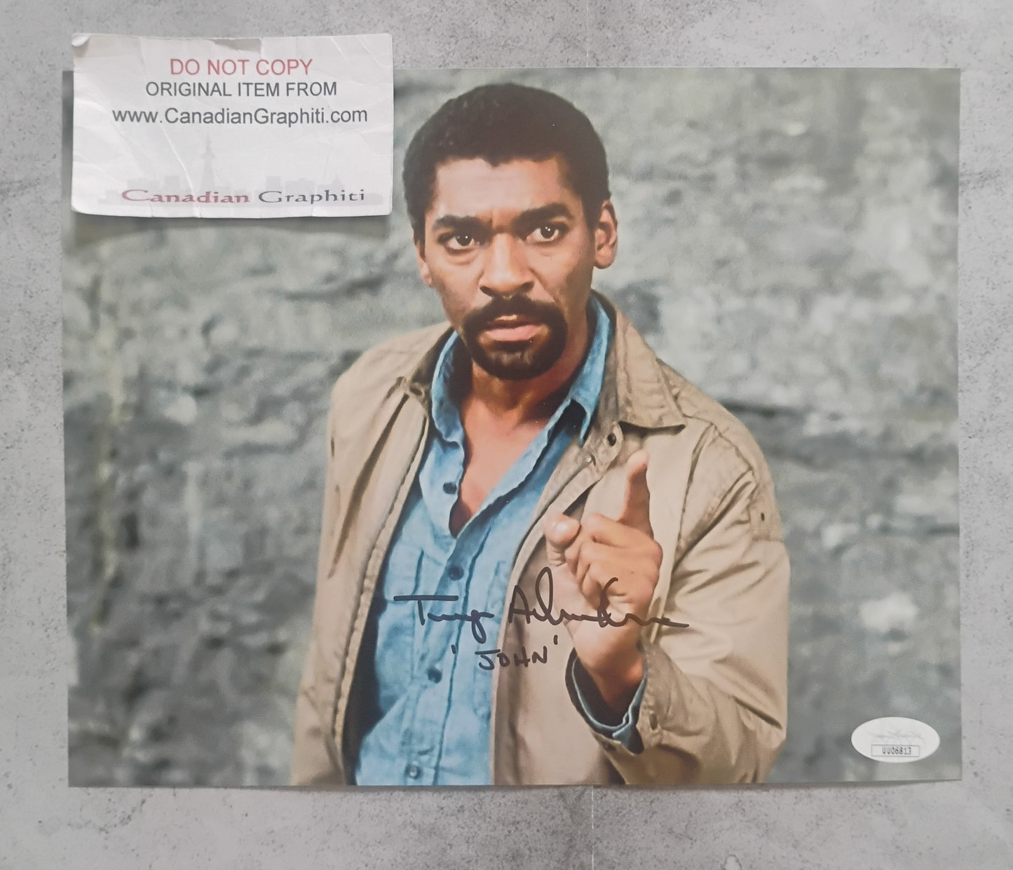 Terry Alexander Hand Signed Autograph 8x10 Photo JSA COA Day Of The Dead