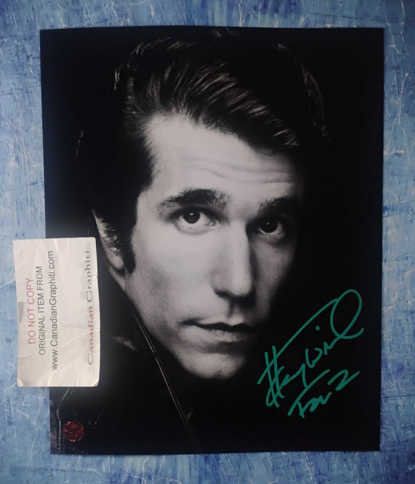 Henry Winkler Hand Signed Autograph 8x10 Photo COA Happy Days