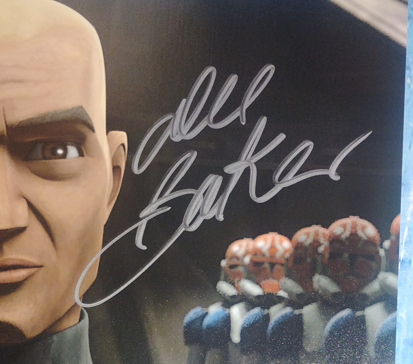 Dee Bradley Baker Hand Signed Autograph 8x10 Photo COA Star Wars