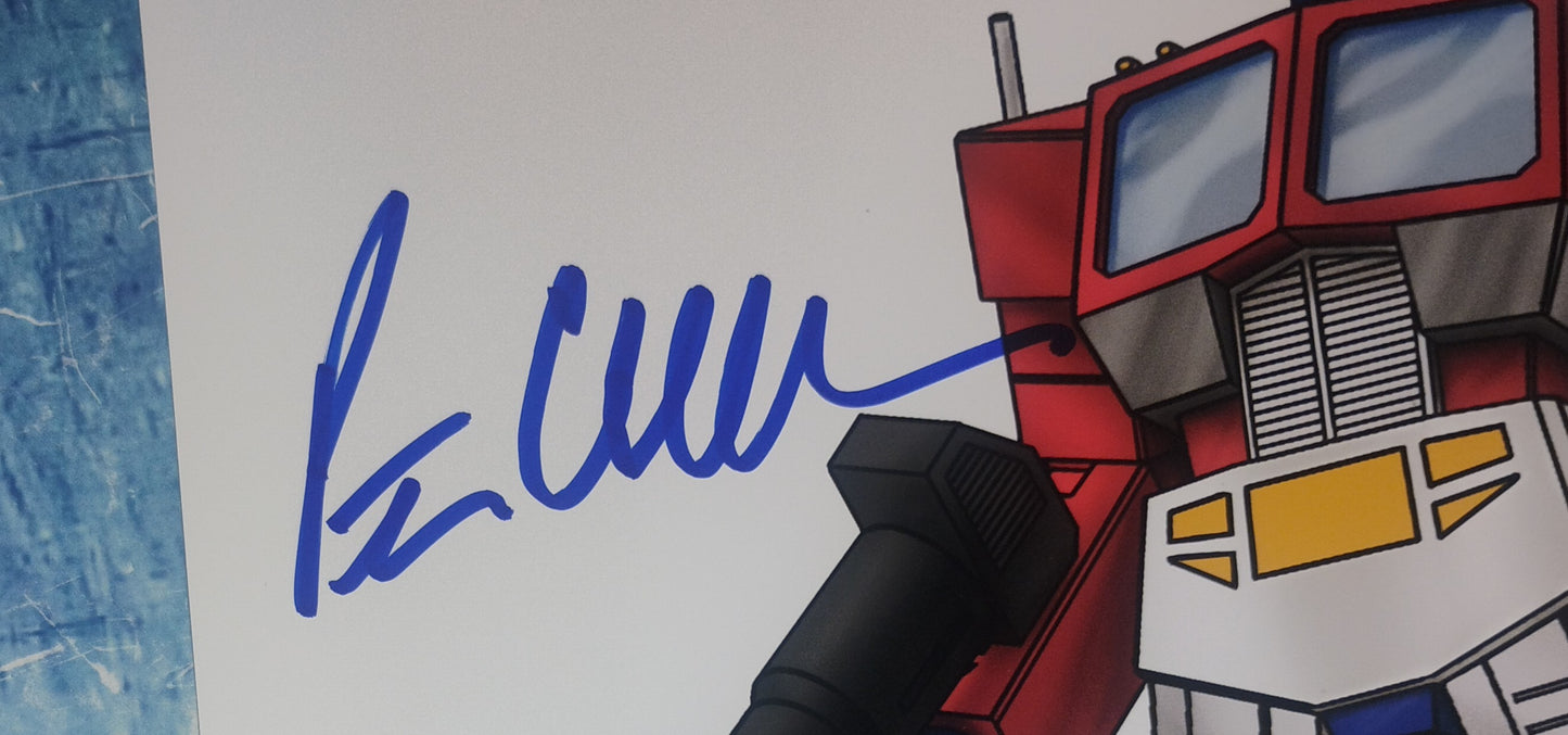 Peter Cullen Hand Signed Autograph 8x10 Photo COA Optimus Prime