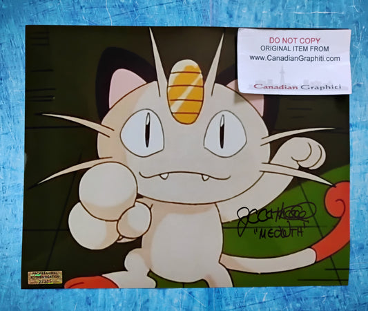 James Carter Cathcart Hand Signed Autograph 8x10 Photo COA Pokemon