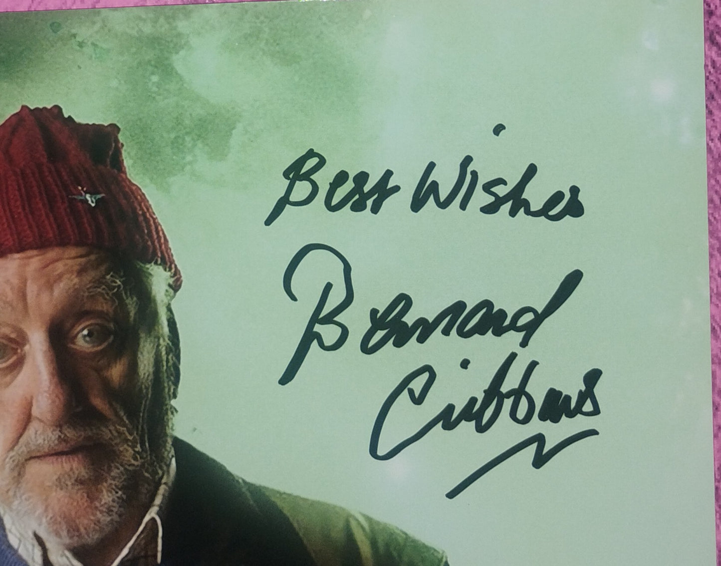 Bernard Cribbins Hand Signed Autograph 8x10 Photo COA Doctor Who