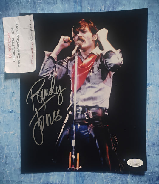 Randy Jones Hand Signed Autograph 8x10 Photo JSA COA Village People
