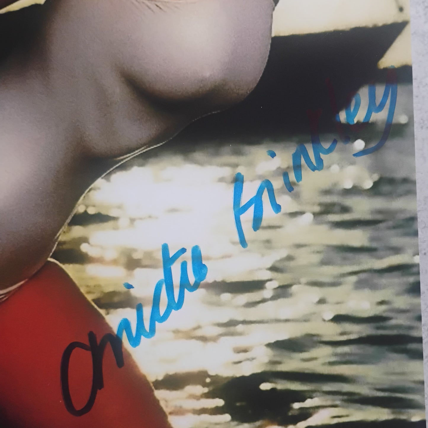 Christie Brinkley Hand Signed Autograph 8x10 Photo BAS COA