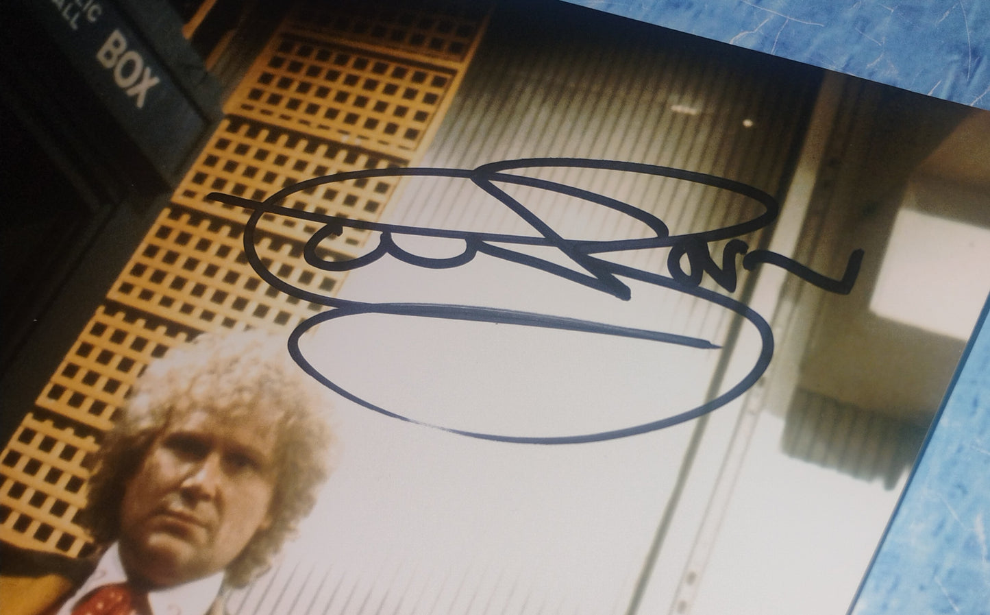 Colin Baker Hand Signed Autograph 8x10 Photo JSA COA Doctor Who