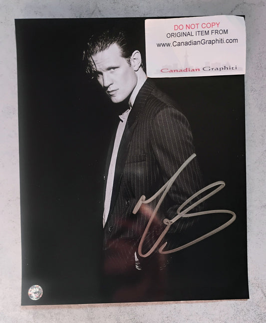 Matt Smith Hand Signed Autograph 8x10 Photo COA