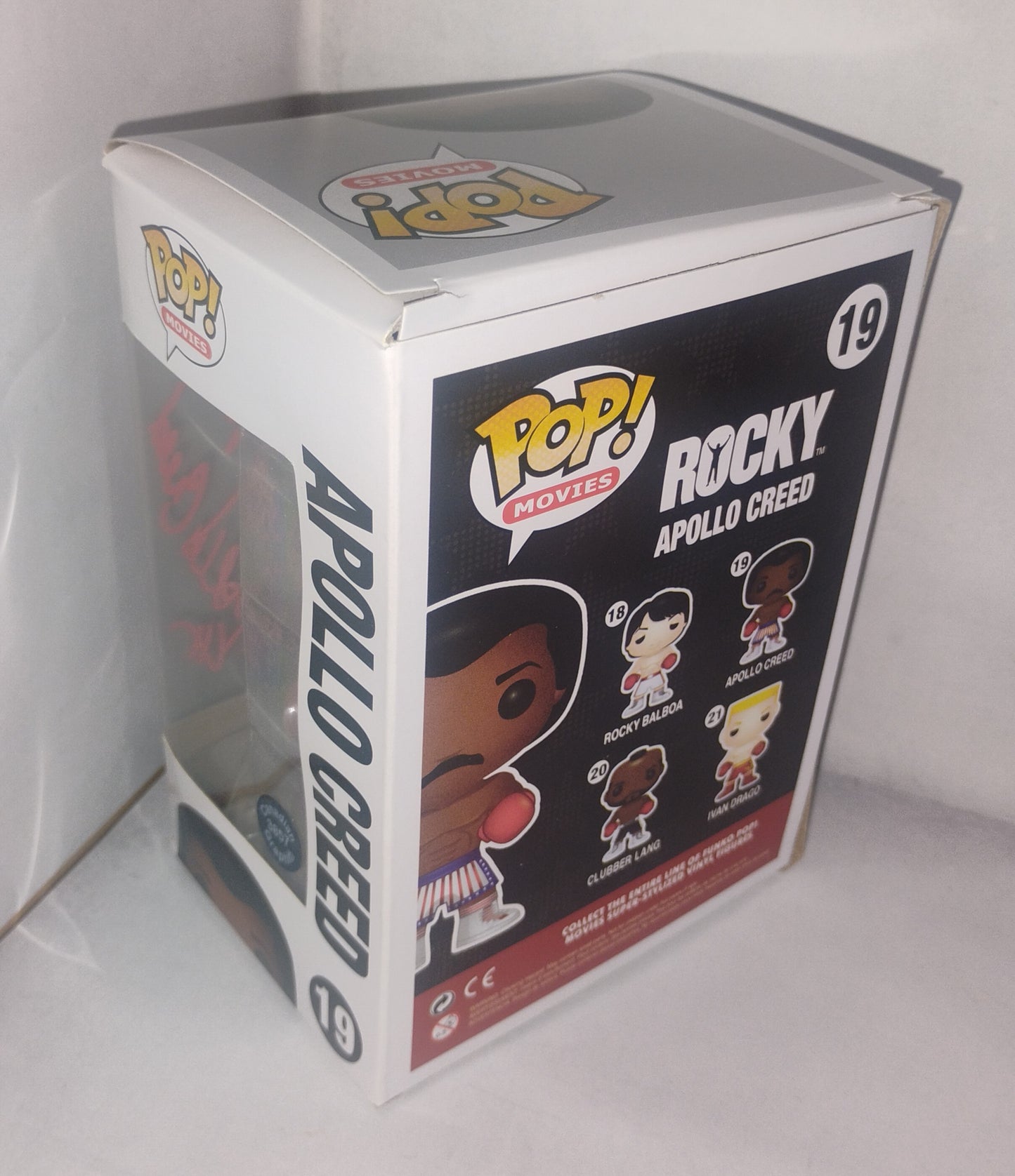 Carl Weathers Hand Signed Autograph Apollo Creed Funko Pop COA