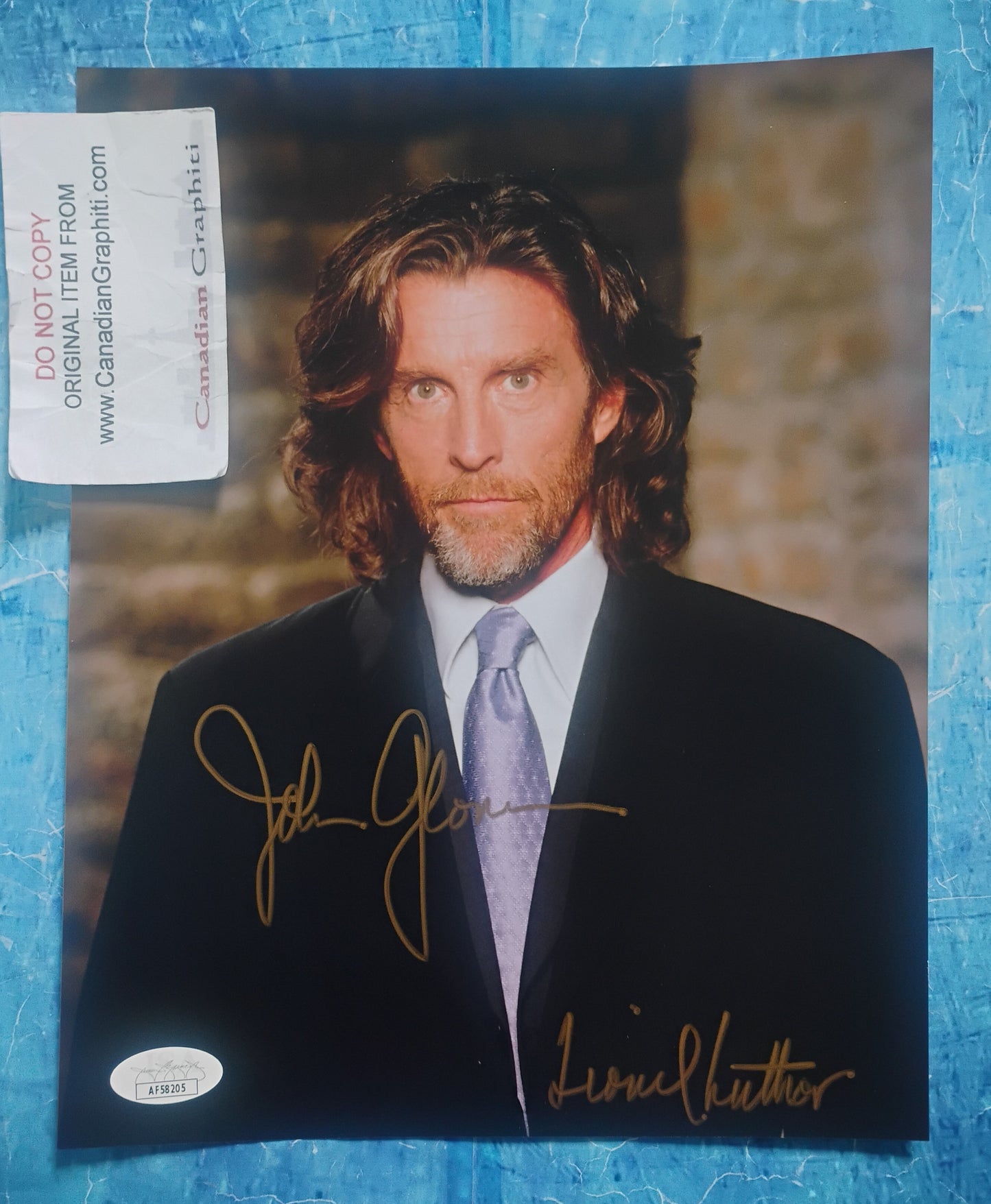 John Glover Hand Signed Autograph 8x10 Photo JSA COA Smallville
