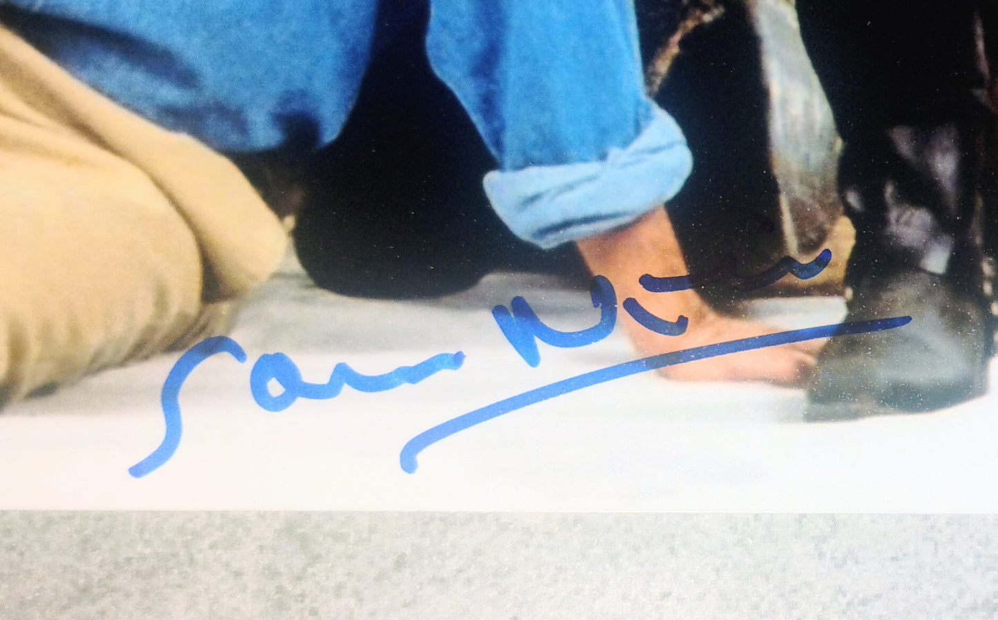 Sam Neill Hand Signed Autograph 8x10 Photo BAS COA Jurassic Park
