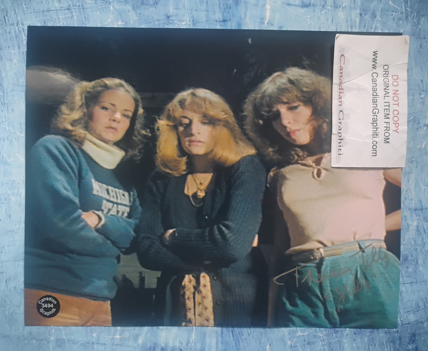 Theresa Tilly Hand Signed Autograph 8x10 Photo COA Evil Dead