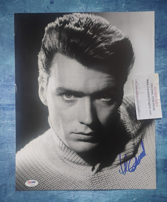 Clint Eastwood Hand Signed Autograph 11x14 Photo PSA COA