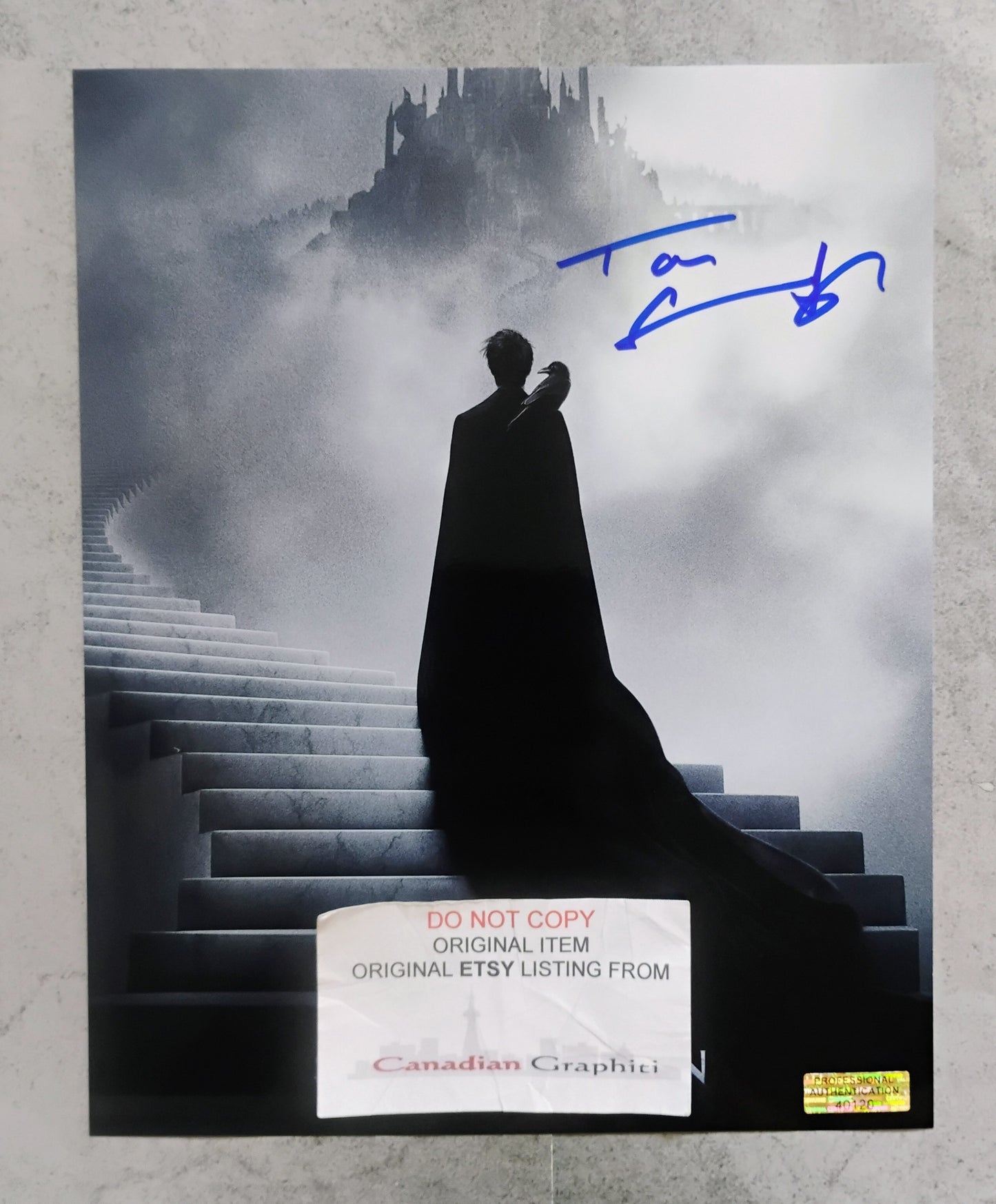 Tom Sturridge Hand Signed Autograph 8x10 Photo COA The Sandman