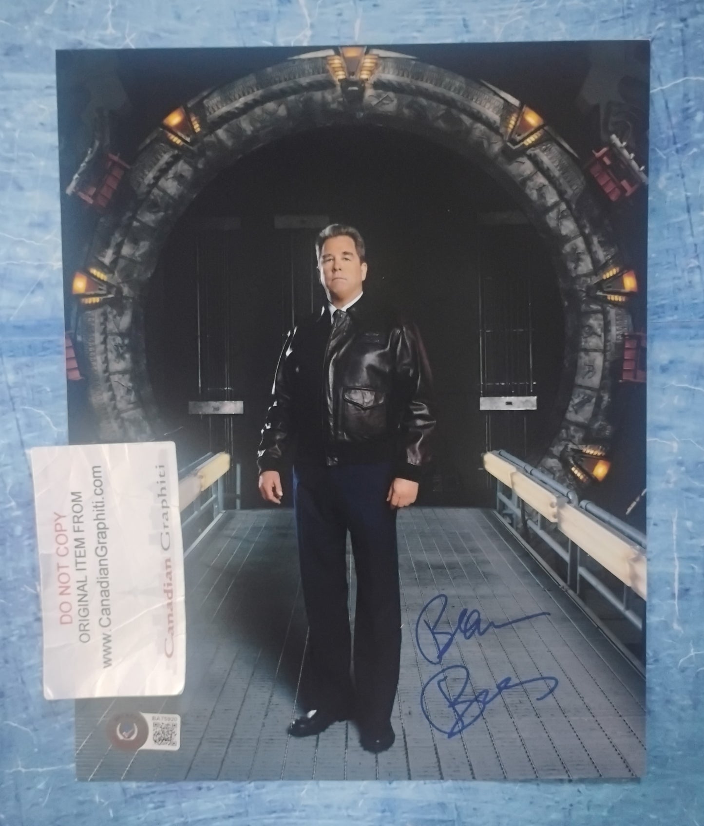 Beau Bridges Hand Signed Autograph 8x10 Photo BAS COA Stargate