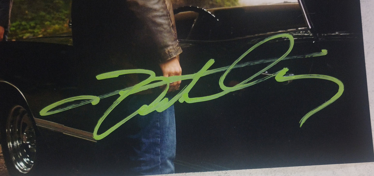 Jensen Ackles Hand Signed Autograph 8x10 Photo COA Supernatural