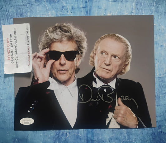 David Bradley Hand Signed Autograph 8x10 Photo JSA COA Doctor Who