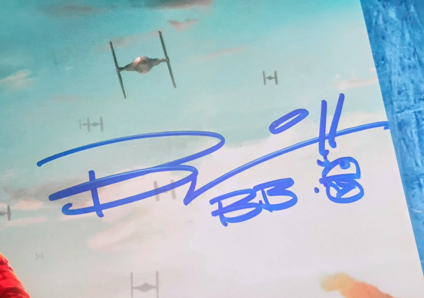 Star Wars 4x Hand Signed 8x10 Photo COA Daisy Ridley, Oscar Isaac, John Boyega & Brian Herring