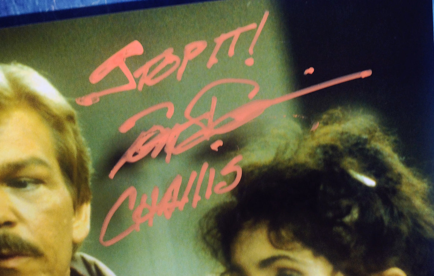 Tom Atkins & Stacey Nelkin Hand Signed Autograph 8x10 Photo COA Halloween III