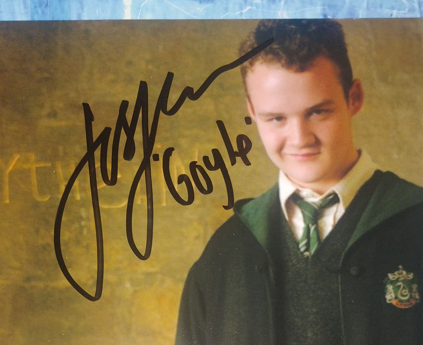 Josh Herdman Hand Signed Autograph 8x10 Photo COA Harry Potter Goyle