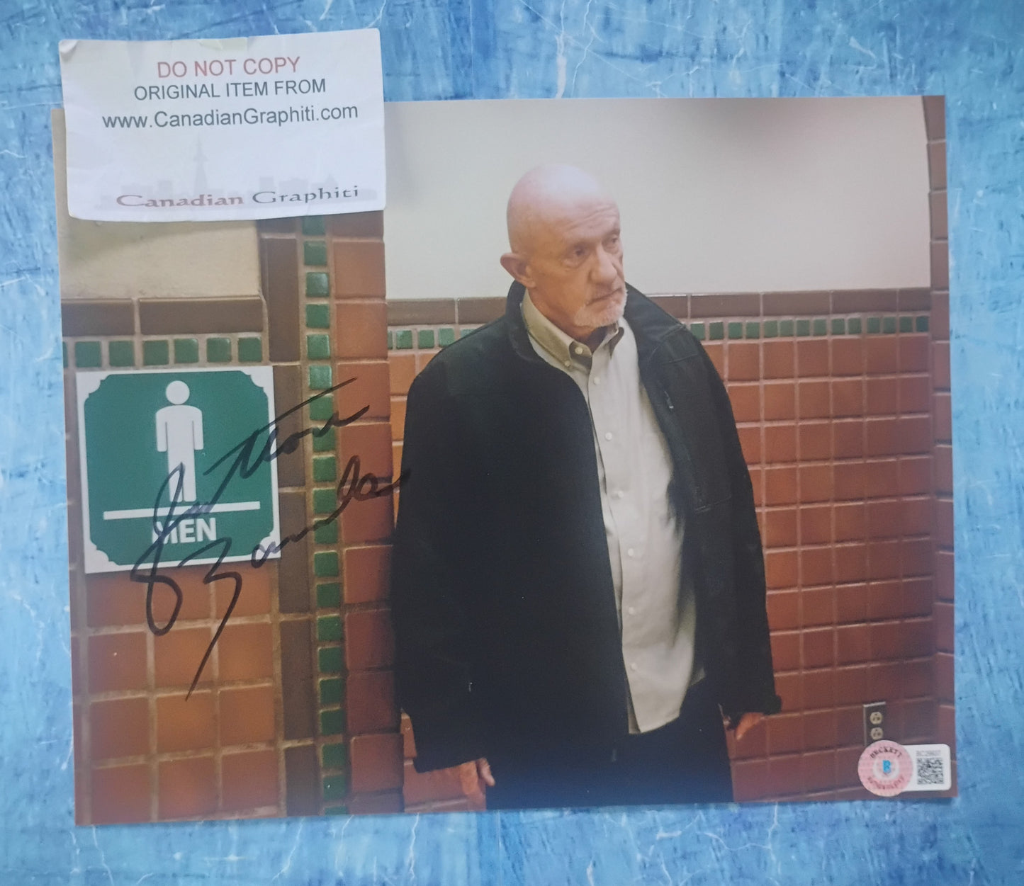 Jonathan Banks Hand Signed Autograph 8x10 Photo BAS COA Breaking Bad