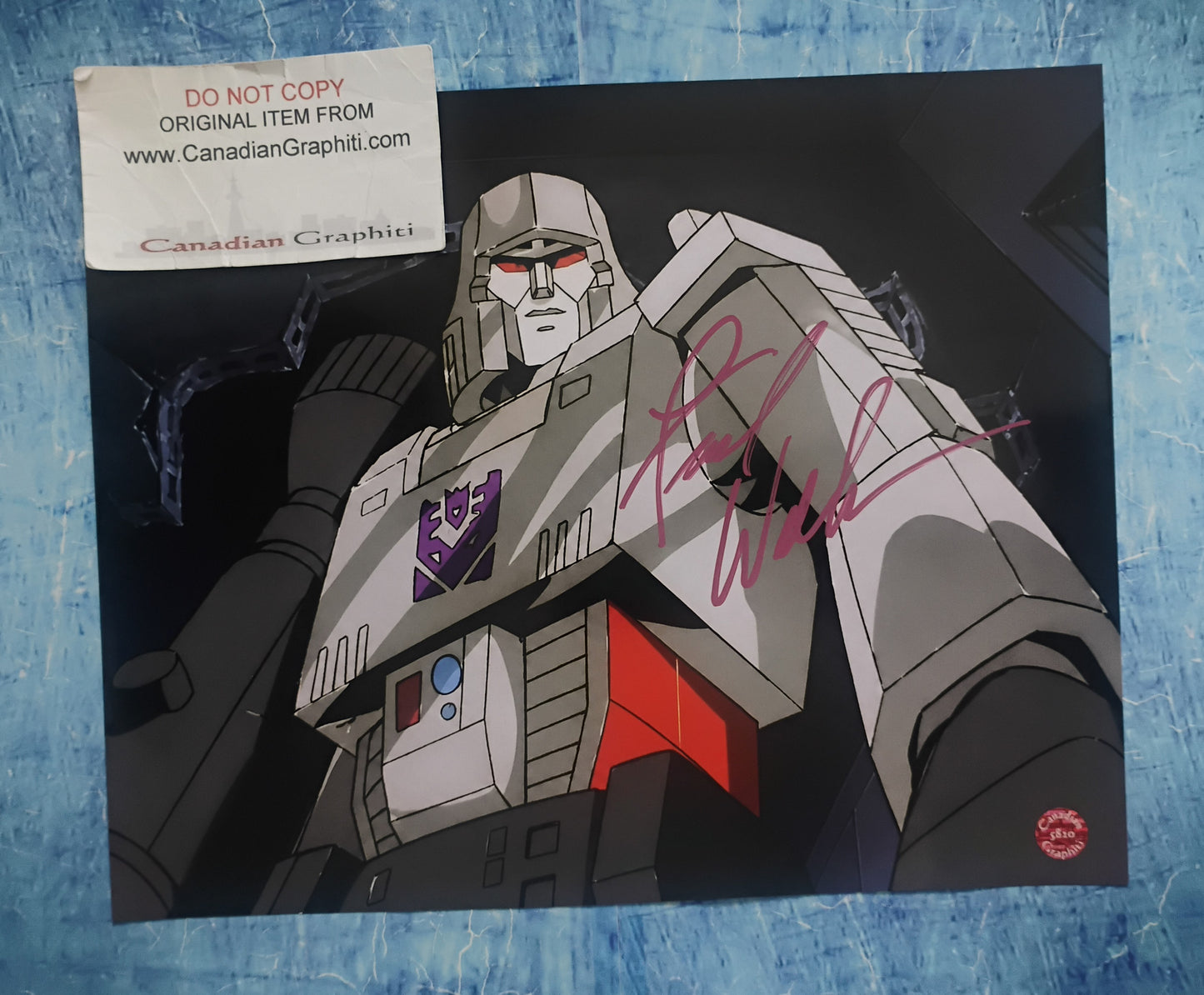 Frank Welker Hand Signed Autograph 8x10 Photo COA Megatron