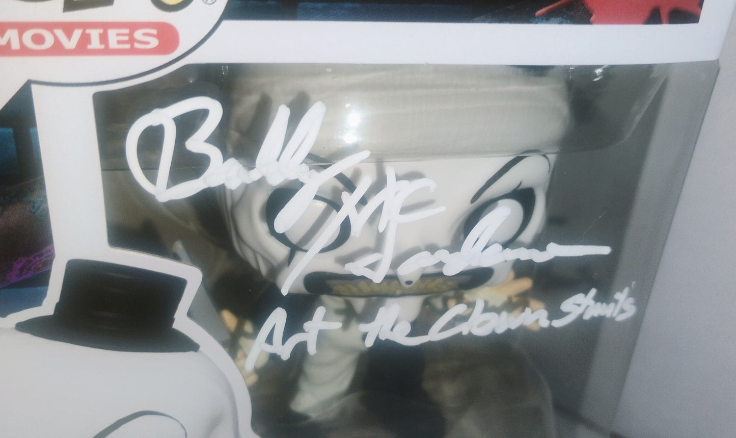 Bobby McFarlane Hand Signed Autograph Art The Clown Funko Pop COA Terrifier