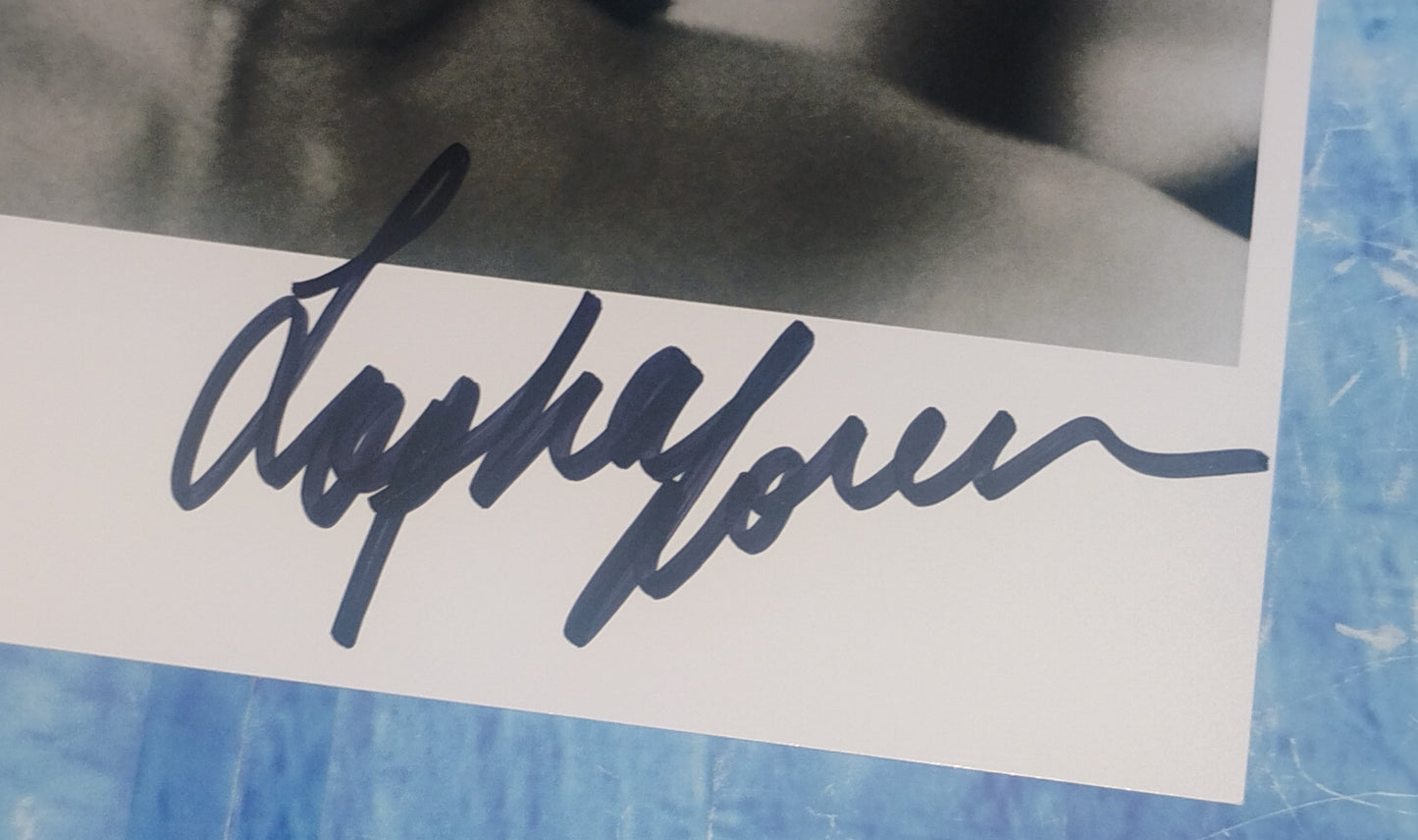 Sophia Loren Hand Signed Autograph Photo COA