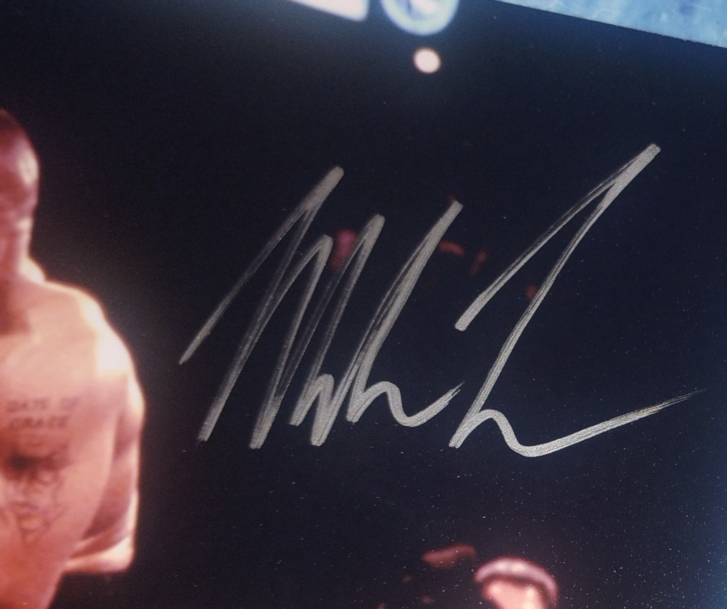 Mike Tyson Hand Signed Autograph 8x10 Photo BAS COA