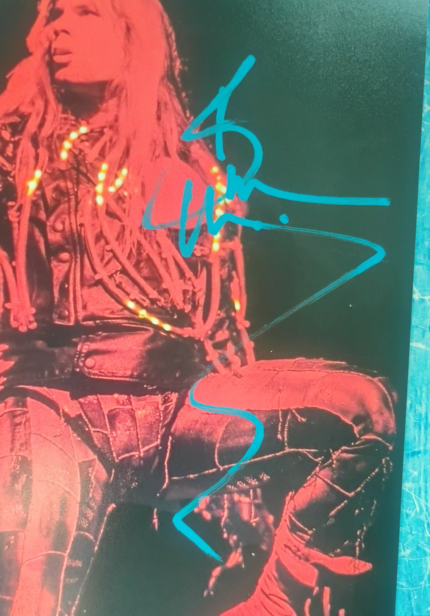 Bruce Dickinson Hand Signed Autograph 8x10 Photo COA Iron Maiden