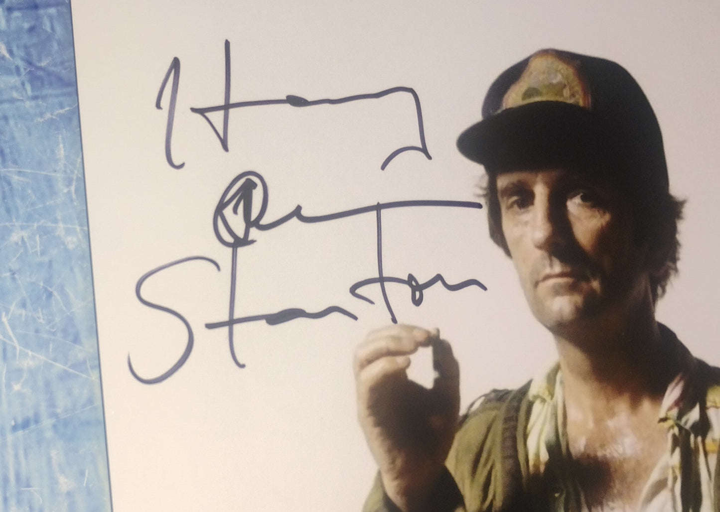 Harry Dean Stanton Hand Signed Autograph Photo COA Alien