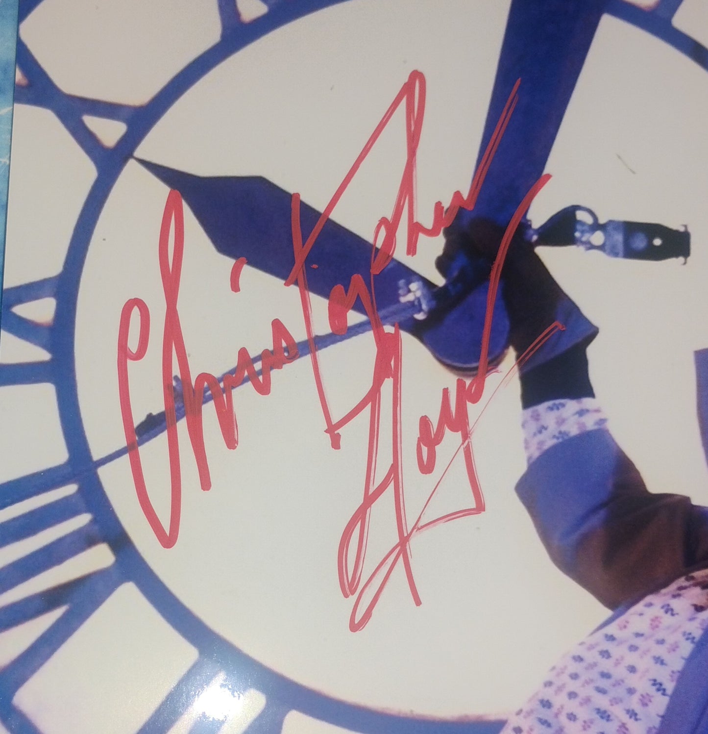 Christopher Lloyd Hand Signed Autograph 8x10 Photo COA Back To The Future