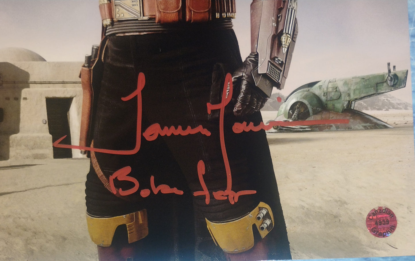 Temuera Morrison Hand Signed Autograph 8x10 Photo COA Boba Fett
