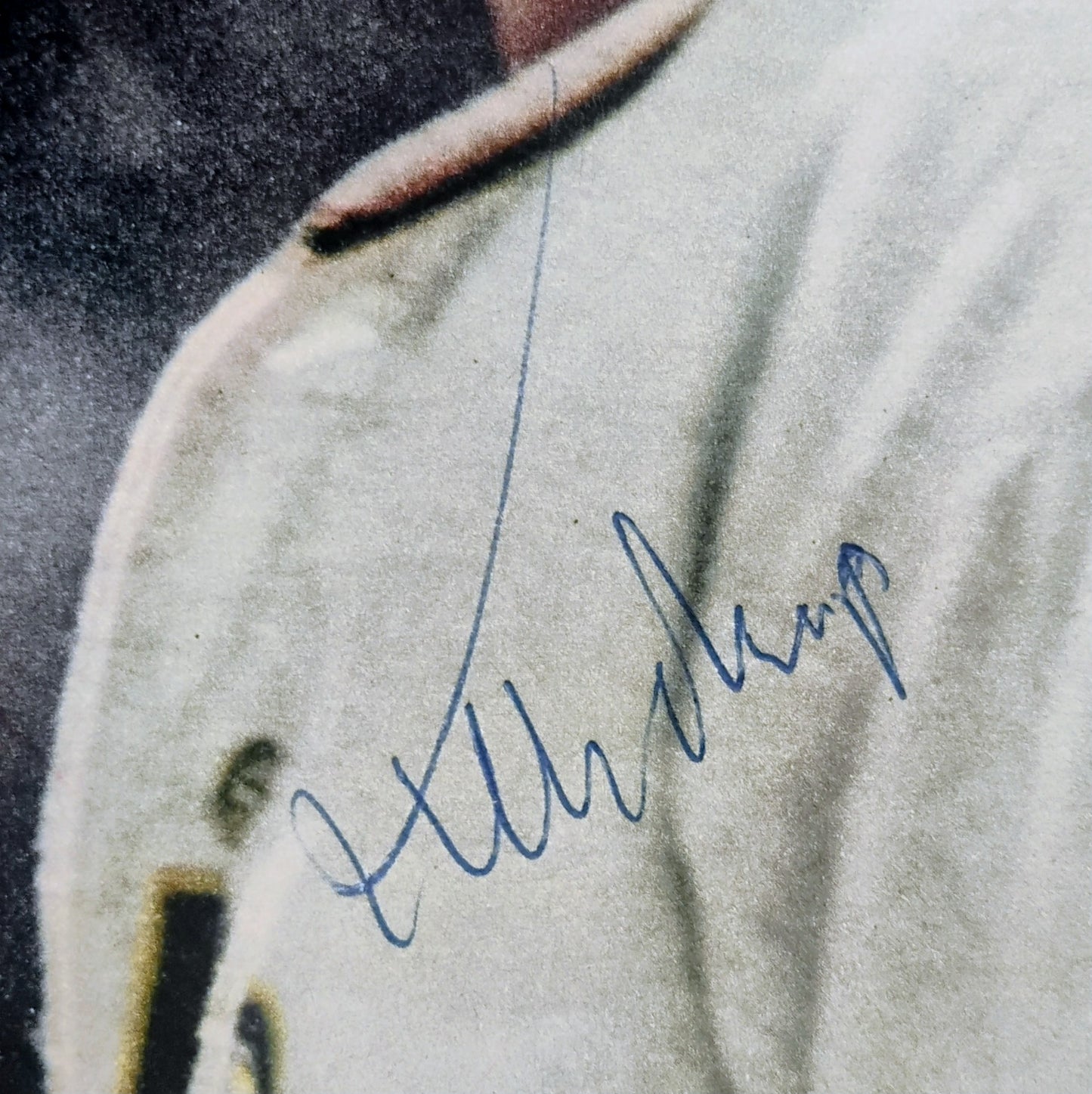 Willie Mays Hand Signed Autograph Magazine Photo