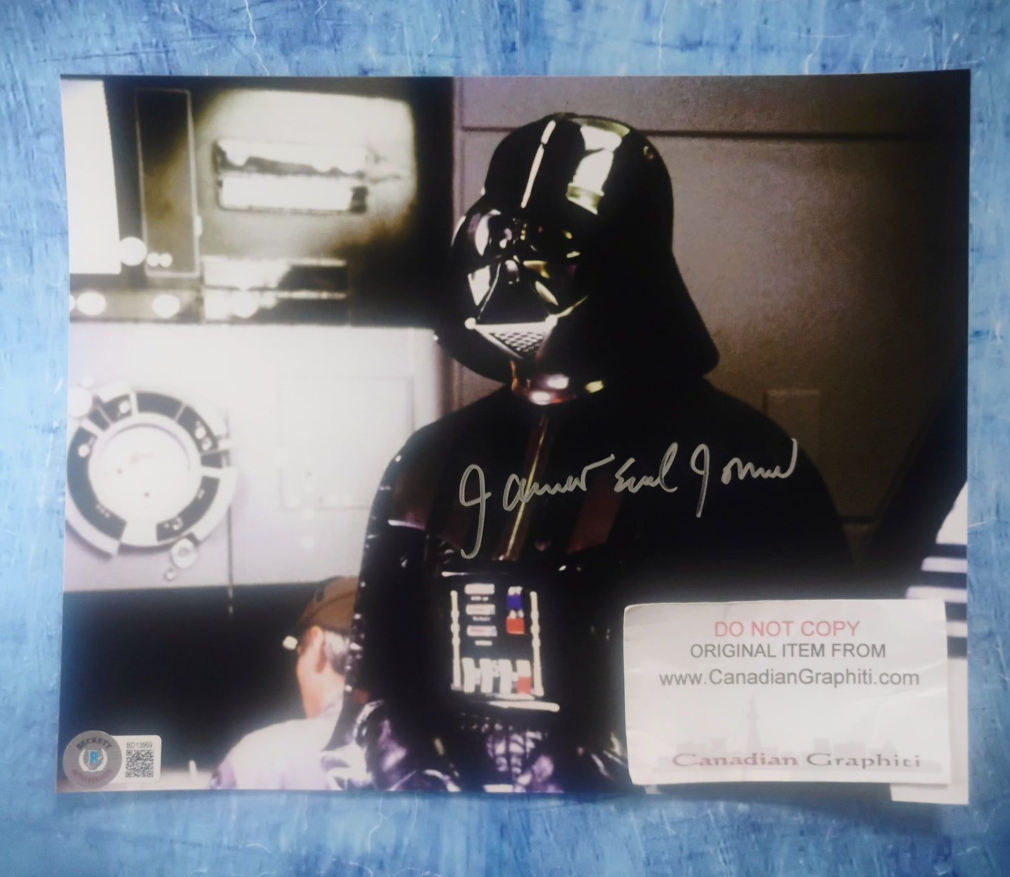 James Earl Jones Hand Signed Autograph 8x10 Photo BAS COA Star Wars