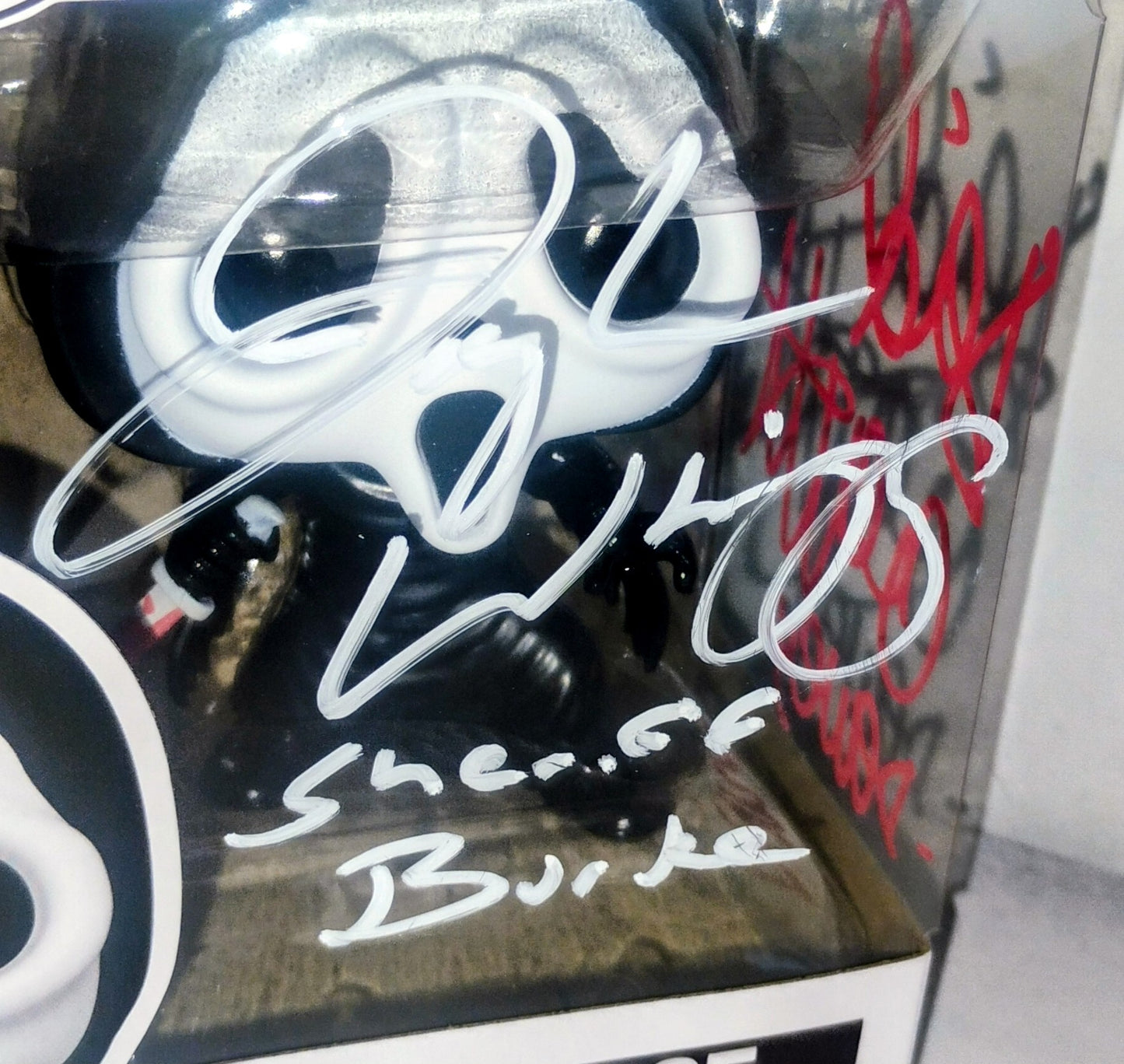 David Arquette & Joseph Whipp Hand Signed Autograp Ghostface Funko Pop COA Scream