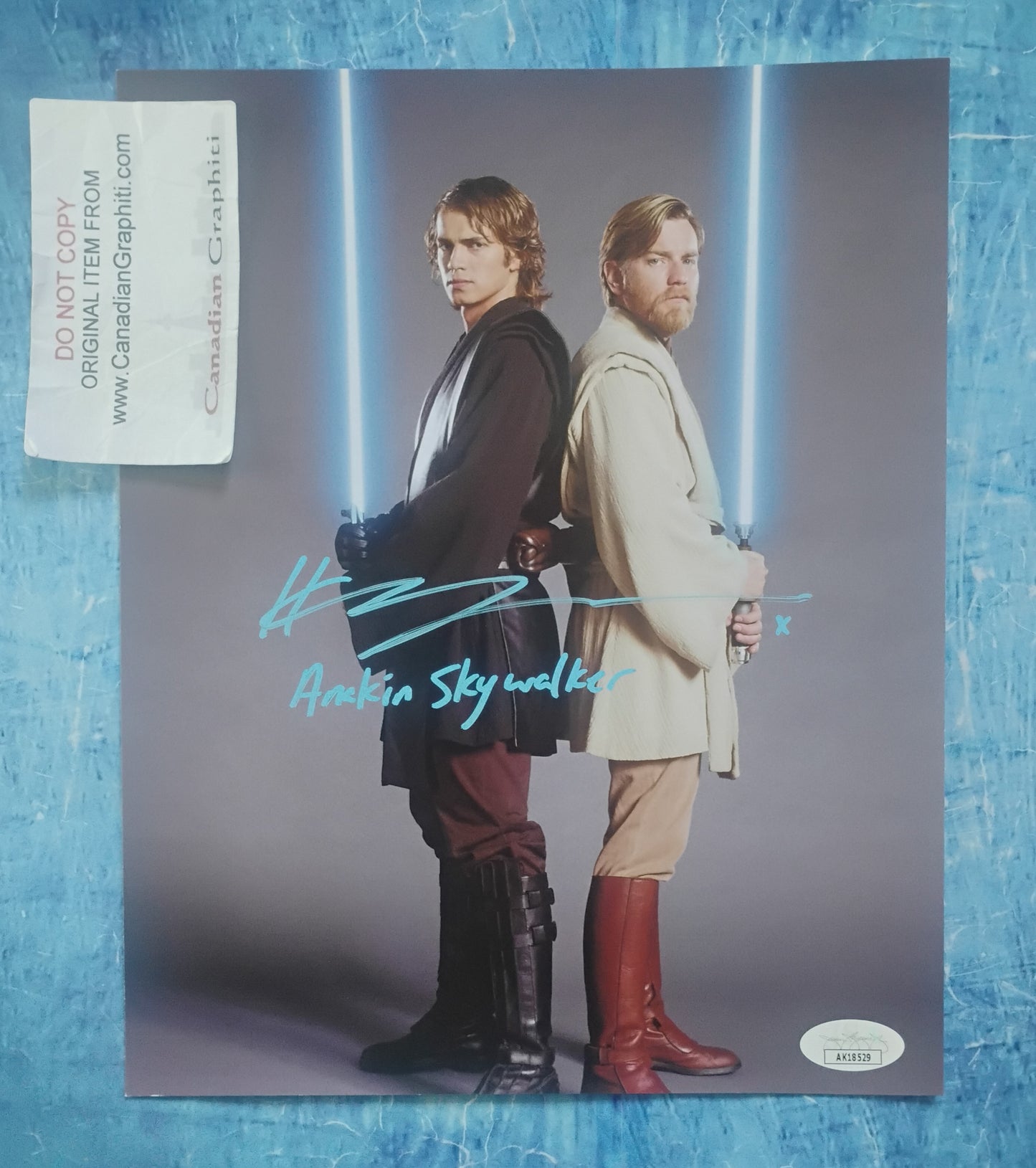 Hayden Christensen Hand Signed Autograph 8x10 Photo JSA COA Star Wars