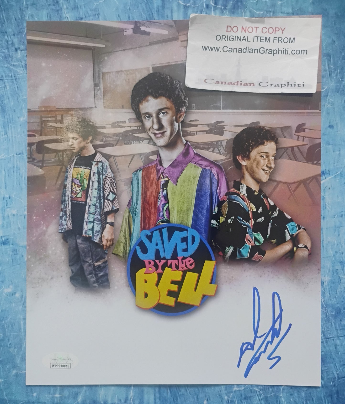 Dustin Diamond Hand Signed Autograph 8x10 Photo JSA COA Saved By The Bell