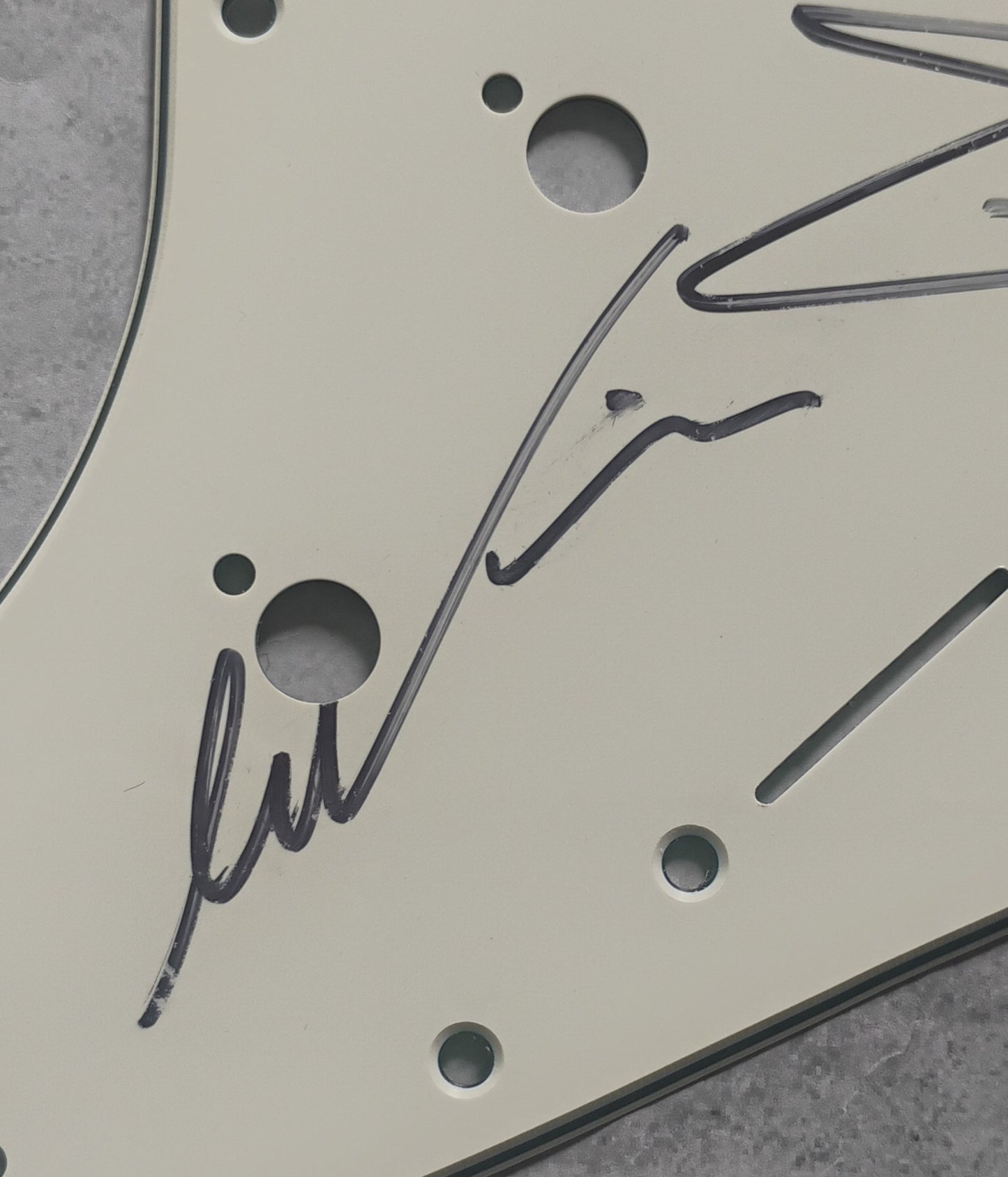 Greta Van Fleet Hand Signed Autograph Guitar Pick Guard JSA COA