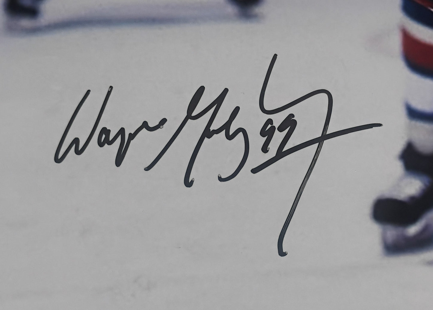 Wayne Gretzky Hand Signed Autograph 11x14 Photo COA Edmonton Oilers